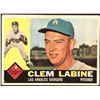 Image 1 : 1960 TOPPS BASEBALL WHITE BACKS - CLEM LABINE
