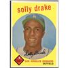 Image 1 : 1959 TOPPS WHITE BACKS - SOLLY DRAKE ROOKIE CARD