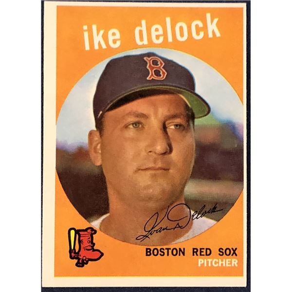 1959 TOPPS WHITE BACKS - IKE DELOCK
