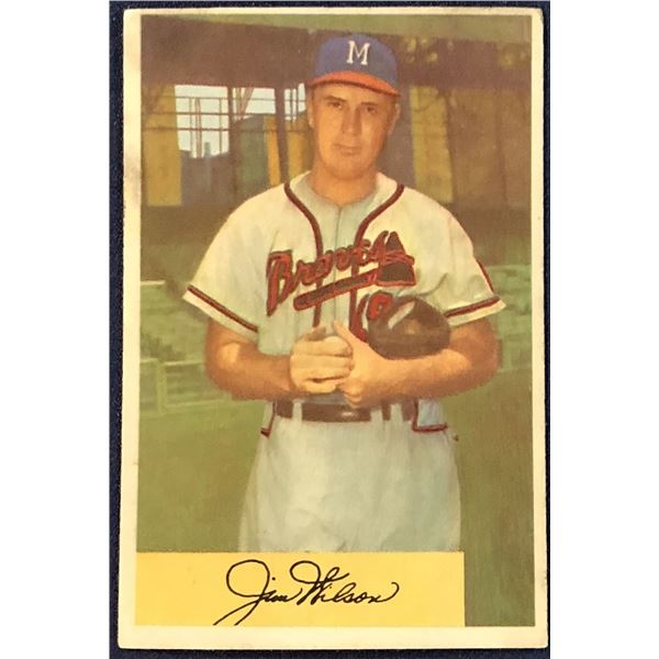 1954 BOWMAN JIM WILSON