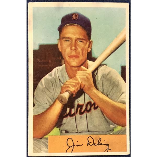 1954 BOWMAN JIM DELSING