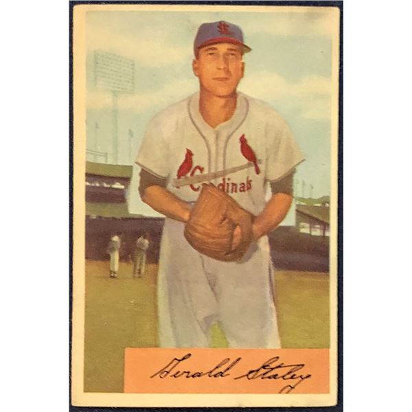 1954 BOWMAN GERRY STALEY