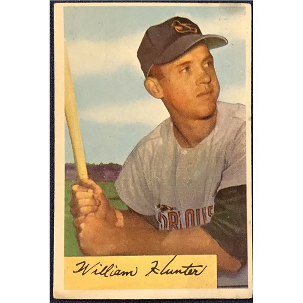 1954 BOWMAN BILL HUNTER