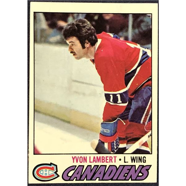 1977-78 TOPPS YVON LAMBERT
