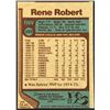 Image 2 : 1977-78 TOPPS RENE ROBERT (HOF)