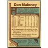 Image 2 : 1977-78 TOPPS DAN MALONEY