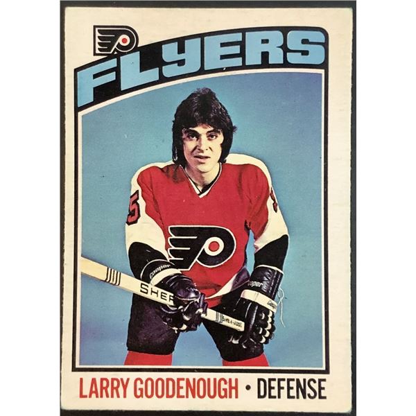 1976-77 NHL O-PEE-CHEE LARRY GOODENOUGH ROOKIE CARD
