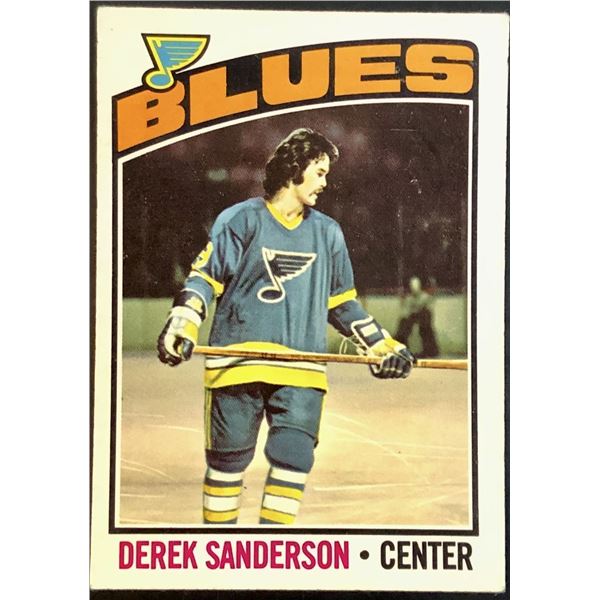 1976-77 NHL O-PEE-CHEE DEREK SANDERSON