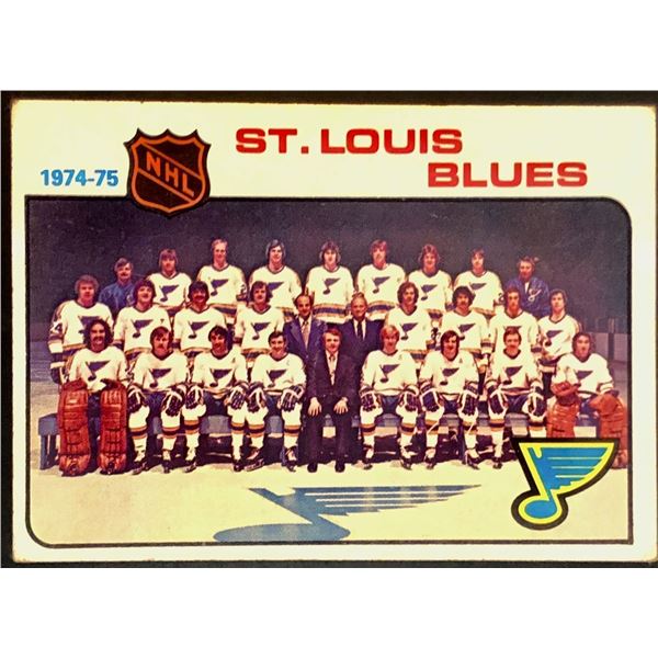 1975-76 NHL TOPPS ST. LOUIS BLUES