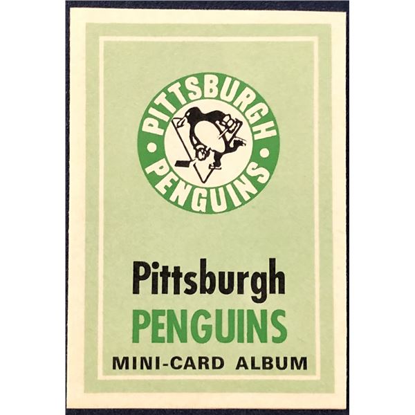 1969-70 O-PEE-CHEE NHL MINI CARD ALBUM - PITTSBURGH PENGUINS