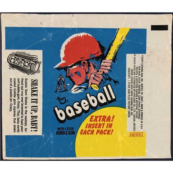 1971 TOPPS BASEBALL WRAPPER