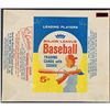 Image 1 : 1963 FLEER BASEBALL WRAPPER