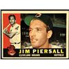 Image 1 : 1960 TOPPS BASEBALL GRAY BACKS - JIM PIERSALL
