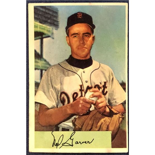 1954 BOWMAN NED GARVER