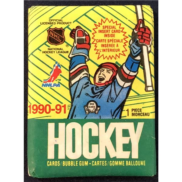 1990-91 O-PEE-CHEE HOCKEY WAX PACK