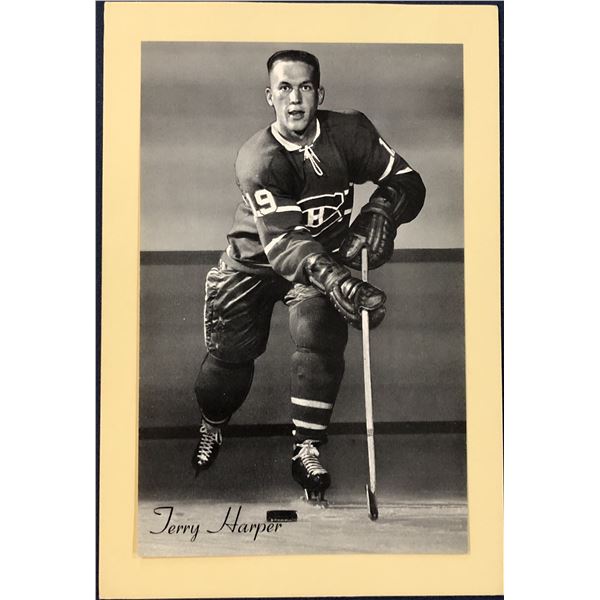 1944-63 BEEHIVE HOCKEY - TERRY HARPER (HOF)