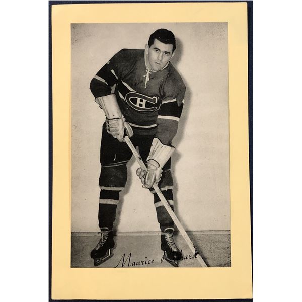 1944-63 BEEHIVE HOCKEY - MAURICE 'ROCKET' RICHARD (HOF)
