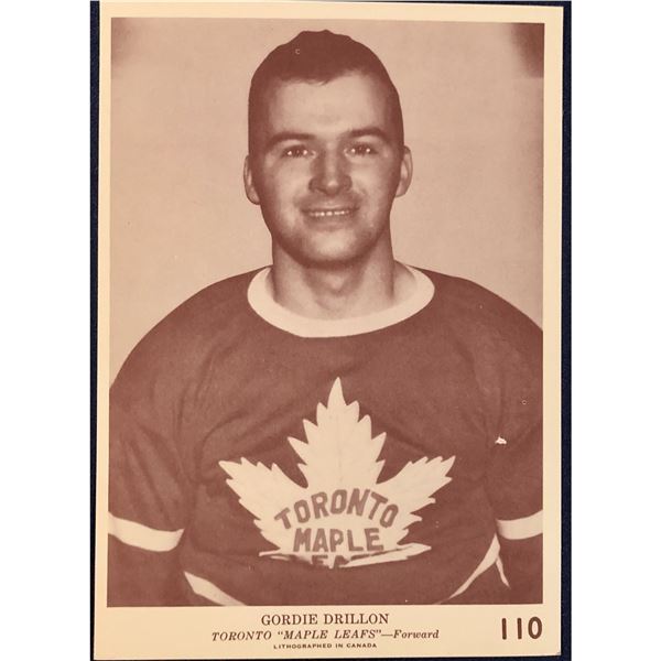 1940-41 O-PEE-CHEE V301-2 GORDIE DRILLON (HOF)