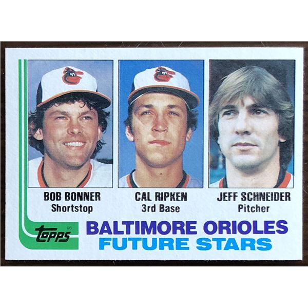 1982 TOPPS CAL RIPKEN JR. ROOKIE CARD