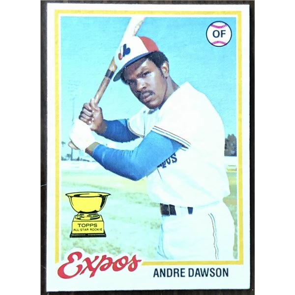 1978 O-PEE-CHEE ANDRE DAWSON (HOF) ROOKIE CARD
