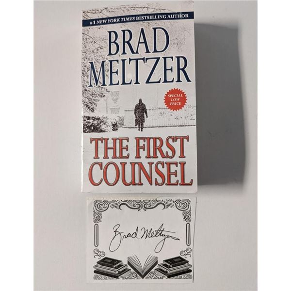 The First Counsel Signed Book