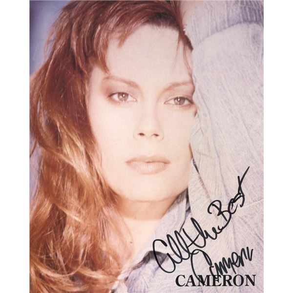Cameron signed photo