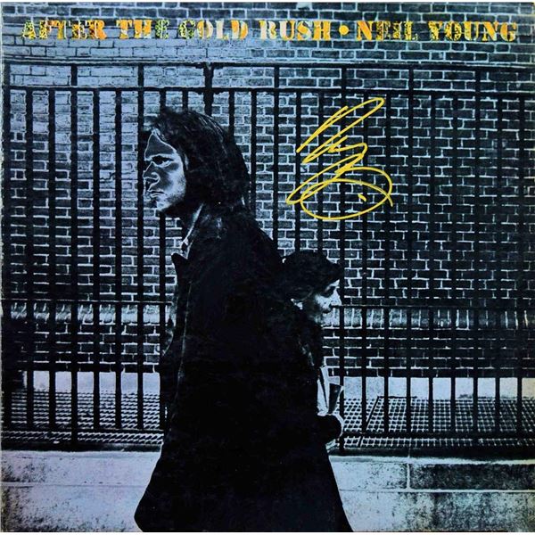 Neil Young After The Gold Rush signed album