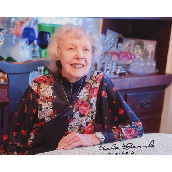 Mansion of Blood Carla Laemmle signed photo