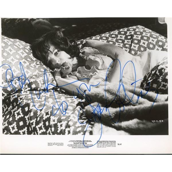 The Devil Within Her Joan Collins signed  movie still