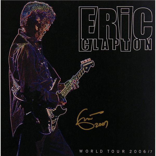 Eric Clapton World Tour 2006 /2007 Book
