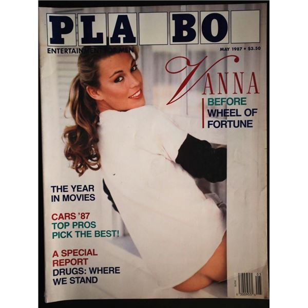 Playboy Magazine May 1987 Vanna White Cover