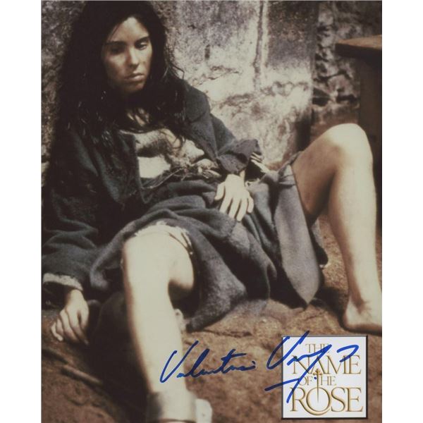 The Name of the Rose Valentina Vargas signed movie photo