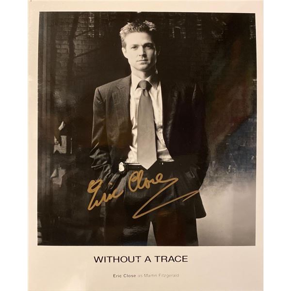 Without a Trace Eric Close signed photo