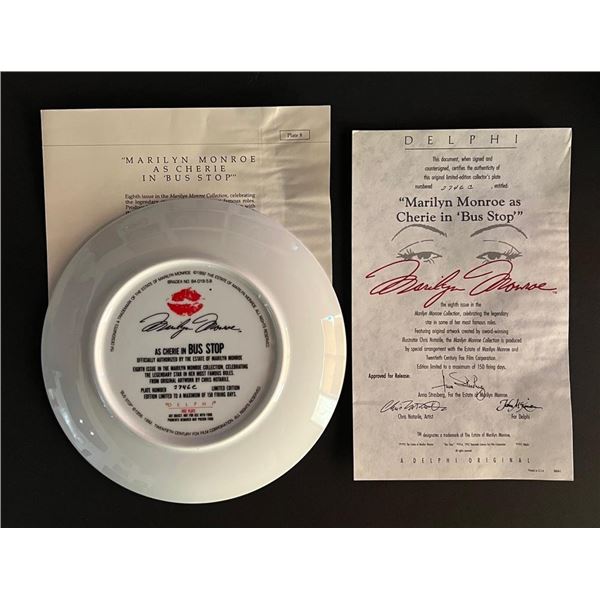1990 Delphi limited edition Marilyn Monroe Collectable Dish