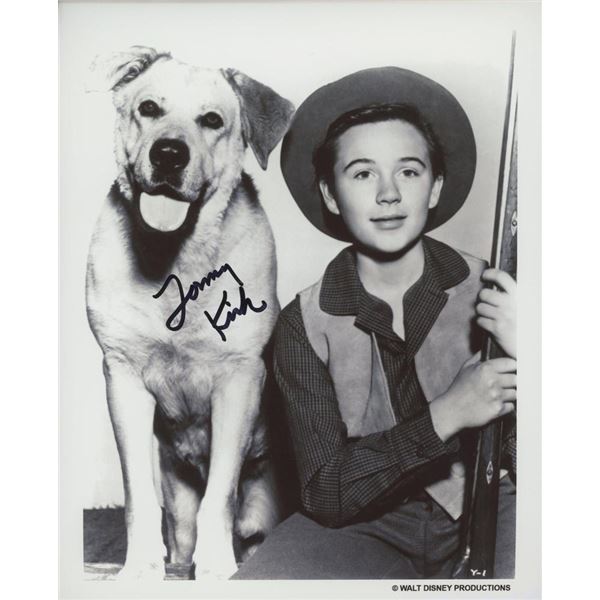 Old Yeller Tommy Kirk signed photo