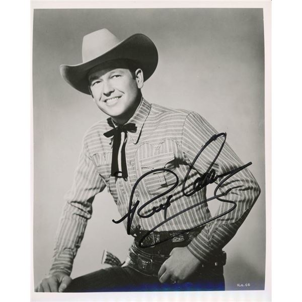 The Arizona Cowboy Rex Allen signed photo