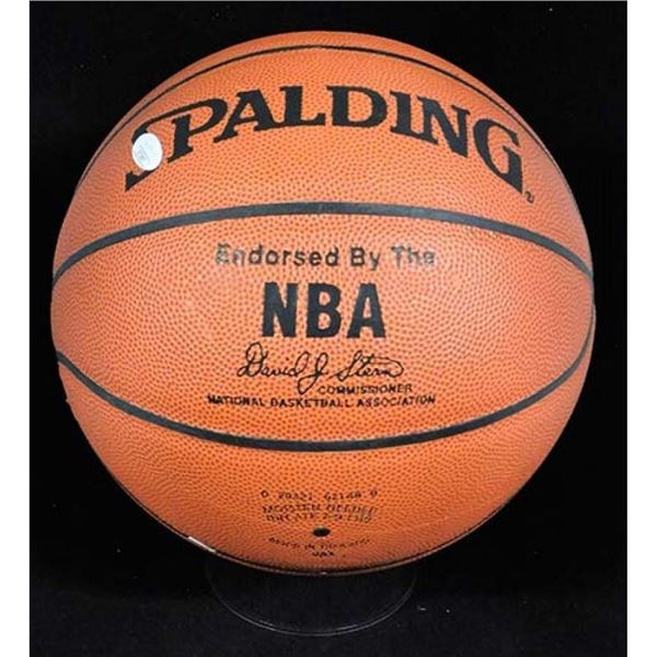 New York Knicks Marcus Camby Signed Spalding Indoor/Outdoor Basketball JSA Authenticated