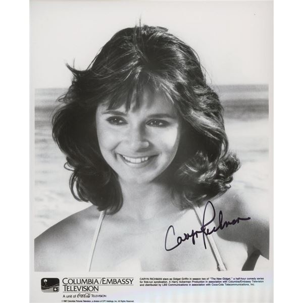 Caryn Richman "The New Gidget" signed photo