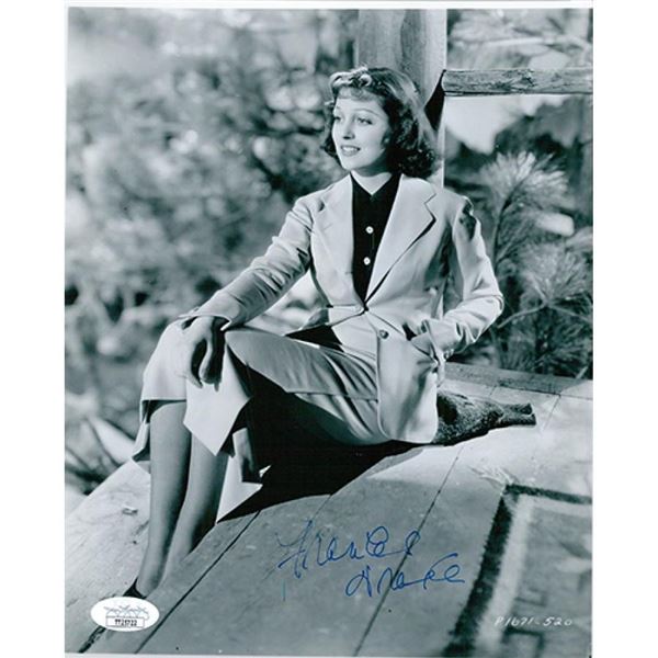 Mad Love Actress Frances Drake signed photo. JSA Authenticated