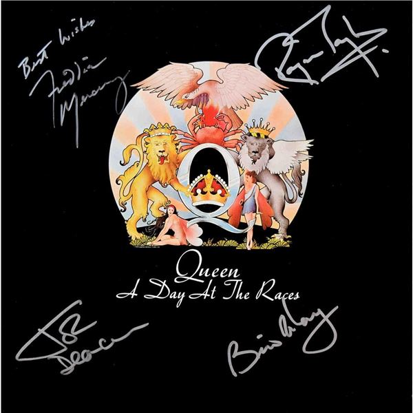 Queen A Day the the Races band signed album