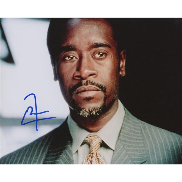 Oceans 12 Don Cheadle signed movie photo