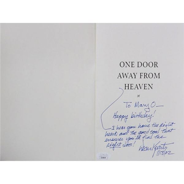 Author Dean Koontz One Door Away From Heaven Signed 1st Ed Hardcover Book JSA Authen