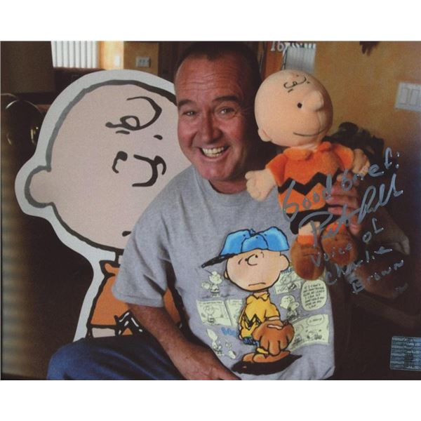 Charlie Brown Peter Robbins  signed photo