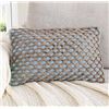 Image 1 : Boho Living Jada Pillow Cover, 12x20in, Light Blue, Item YMP033949