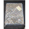 Image 2 : Boho Living Jada Pillow Cover, 12x20in, Light Blue, Item YMP033949