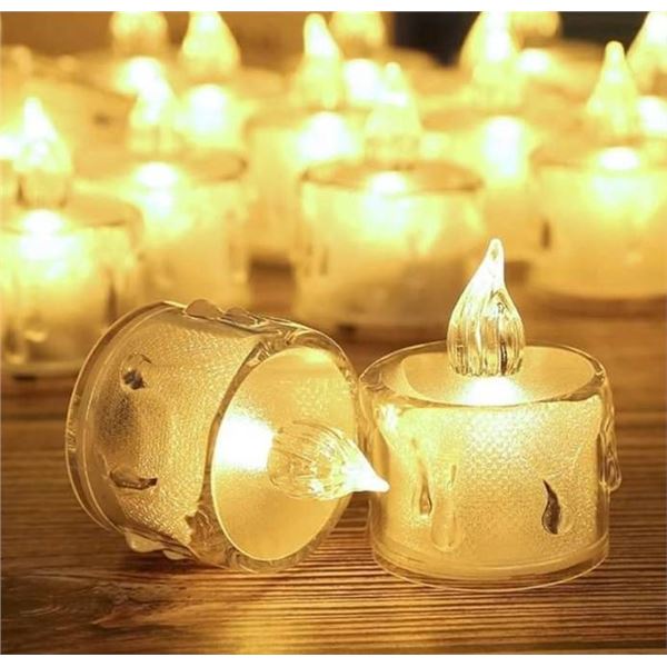 SupBri 24-Pack Mini Flameless Battery Candle Votives¬†