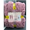Image 3 : Room Service Cozy Wrap Robe - S/P, Dusty Pink Color
