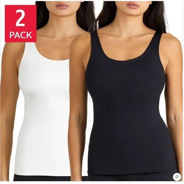 2 Pack Frank And Oak Women‚Äôs Smoothing Contour Tank, M/M