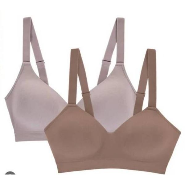 Jones New York Signature Smooth Comfort Bra L/G, 2-Pack