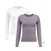 Image 1 : Frank and Oak Women's Smoothing Contour Long Sleeve Tee, Size S/P